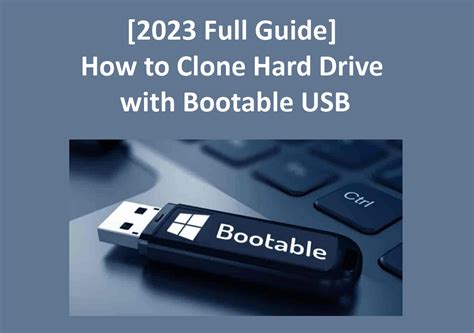 hard drive clone with usb boot|duplicate a bootable usb drive.